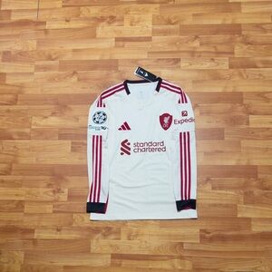 Liverpool Away Jersey 25/26 Fan Version Long Sleeve Size Large